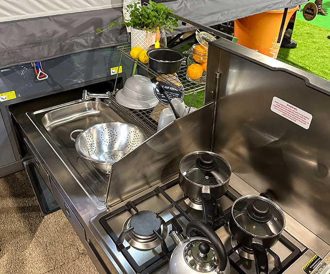 OPUS ORX outside kitchen