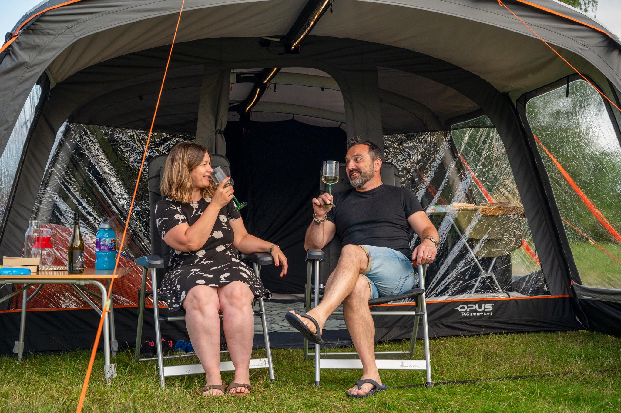 Our new self inflating tent range